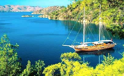 Private yacht charter in Turkey