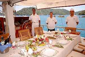 Turkey crewed charter yacht