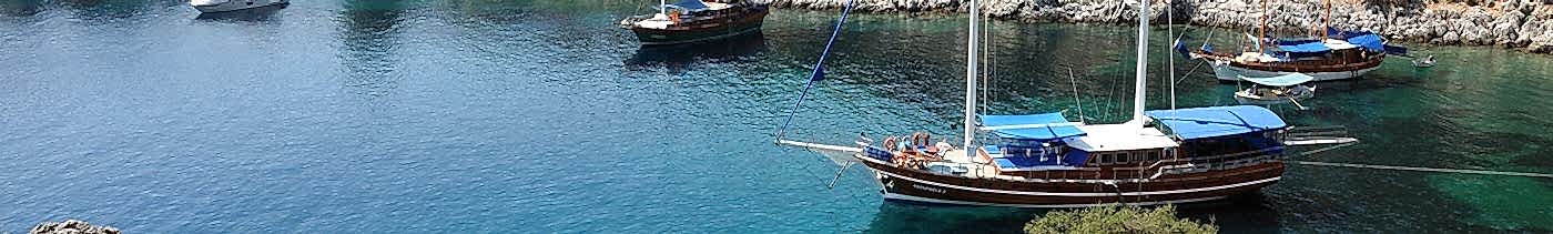 Noleggio alla cabina caicco su Bodrum-Gokova